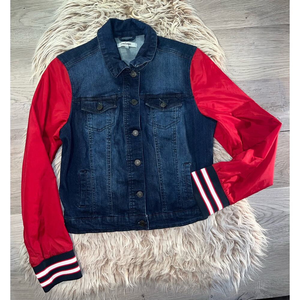 Refuge women’s  blue jeans jacket